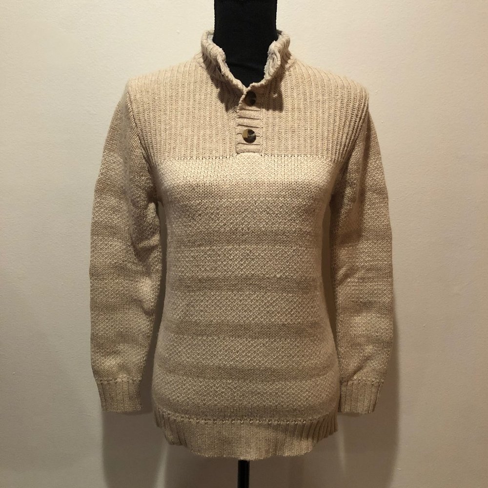 ❄️ SALE Cat & Jack Beige & White Sweater